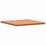vidaXL Dessus de table 90x90x4 cm carré bois massif de hêtre
