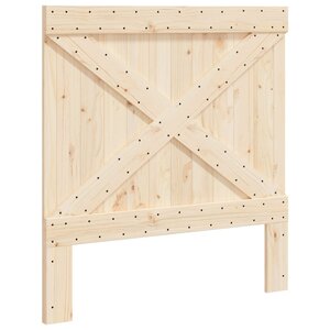 vidaXL Tête de lit 100x104 cm bois massif de pin