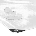 vidaXL Couverture végétale avec œillets 1x8 m PVC