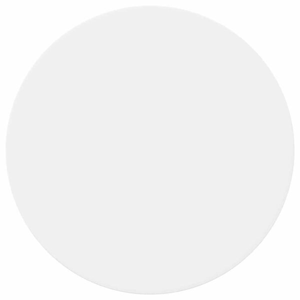 vidaXL Plateau de table Blanc 70 x 70 x 1.5 cm Bois d'ingénierie