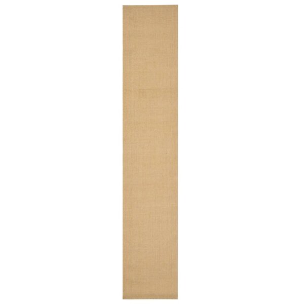 vidaXL Tapis Sisal naturel 66x350 cm