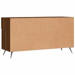 vidaXL Banc à chaussures chêne marron 102x35x55 cm bois d'ingénierie