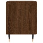 vidaXL Tables de chevet 2 Pièces chêne marron 40x35x47 5 cm