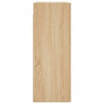 vidaXL Armoire murale chêne sonoma 69 5x34x90 cm