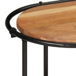 vidaXL Meuble TV 200x42x40 cm bois d'acacia massif