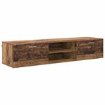 vidaXL Cabinet en Bois Bois ancien 150 x 39 x 30 cm Bois d'ingénierie