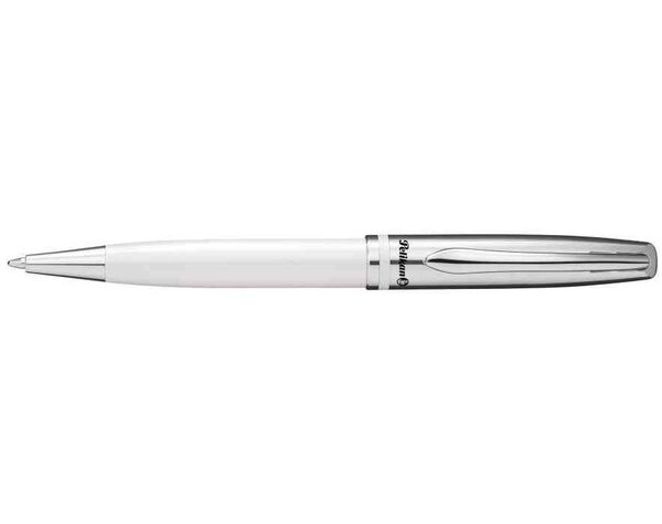 Stylo à bille Rotatif Jazz Classic Corps Laqué Blanc PELIKAN