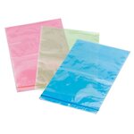 Sachet plastique zip bleu translucide 50 microns (lot de 1000)