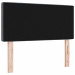 vidaXL Tête de Lit LED Argyle Manuel Gris foncé 100 cm Velours