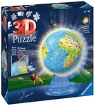 Puzzle 3D Globe illumine 180p