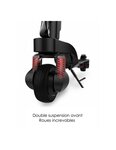 Wegoboard - trottinette 4flex + 1 batterie supplémentaire (jusqu'à 40 km d'autonomie) - noir