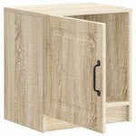 vidaXL Cabinet de chevet 2 Pièces Chêne Sonoma 43 x 34 5 x 47 cm