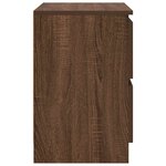 vidaXL Meuble TV chêne marron 40x35x54 cm bois d'ingénierie