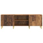 vidaXL Meuble TV Bois ancien 150 x 31 x 50 cm Bois d'ingénierie