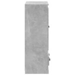 vidaXL Buffet haut gris béton 60x35 5x103 5 cm bois d'ingénierie