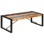 vidaXL Table basse 120x60x40 cm Bois de récupération solide