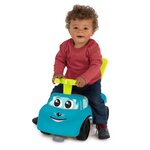 SMOBY - Porteur Auto Enfant Bleu