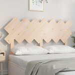 vidaXL Tête de lit 151 5x3x81 cm Bois massif de pin