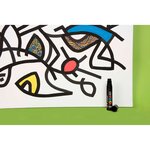 Marqueurs posca "doodle art" couleurs et pointes assorties - mallette de 20