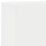 vidaXL Meuble TV mural blanc 100x30x41 cm