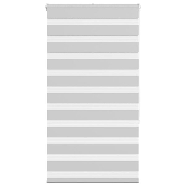 vidaXL Store zèbre gris clair largeur du tissu 75 9 cm polyester