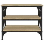 vidaXL Table d'appoint Chêne sonoma 55x38x45 cm Bois d'ingénierie