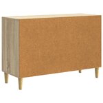 vidaXL Buffet Chêne Sonoma 89 x 34 5 x 60 cm Bois d'ingénierie