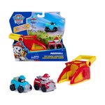 Spin Master 20155124 - PAW Patrol Pup Squad Launcher Marshall & Rex – Équipe de sauvetage