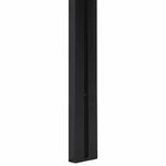 vidaXL Tête de lit 120 cm bois massif manguier et fer