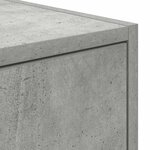 vidaXL Meuble TV gris béton 60x31x25 5 cm bois d'ingénierie