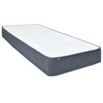 vidaXL Matelas de sommier tapissier 200x90x20 cm