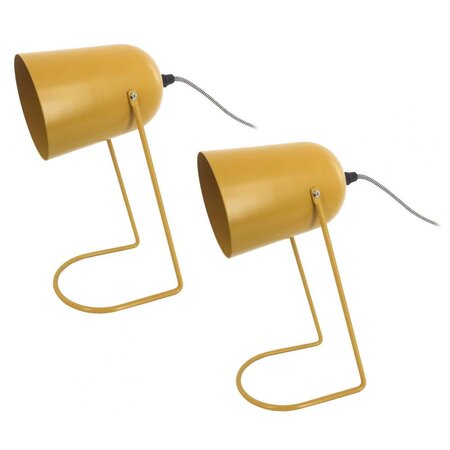 Lampe à poser en métal enchanté (lot de 2)