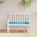 vidaXL Coussin Turquoise Tissu Oxford  Mousse 120 x 50 x 4 cm