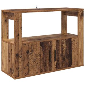vidaXL Buffet Bois ancien 80 x 30 x 60 cm Bois d'ingénierie