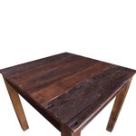 vidaXL Table de salle à manger Bois de récupération massif 82x80x76 cm