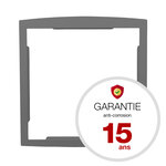 Cadre d'encastrement gris perle 7037m