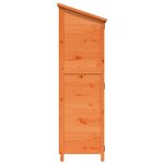 vidaXL Abri de jardin Marron 59 5 x 56 x 176 5 cm Bois de Sapin Massif