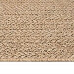 vidaXL Tapis ZIZUR beige 80x250 cm aspect de jute intérieur extérieur