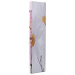 vidaXL Cloison de séparation pliable 160 x 170 cm Fleur