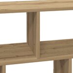 vidaXL Étagère murale chêne artisanal 100x25x50 cm bois d'ingénierie