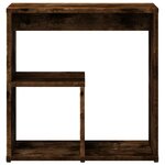 vidaXL Tables d'appoint 2 Pièces chêne fumé 50x30x50 cm bois d'ingénierie