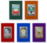 Pièce de monnaie en Argent - Or 50 Dollars - 2 Dollars g 31.1 (1 oz) - 7.77 (1/4 oz) Millésime 2025 Mint Trading Coins SOUTH PARK MYSTERY BOX