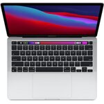 Apple - 13 3 macbook pro touch bar (2020) - puce apple m1 - ram 8go - stockage 256go - argent - azerty