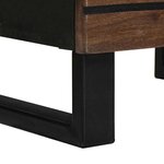 vidaXL Highboard Marron 40 x 33 x 110 cm bois de manguier massif