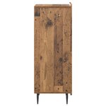 vidaXL Armoire à tiroirs Bois ancien 33 x 34 5 x 92 cm