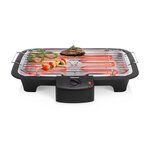 Tristar barbecue électrique de table bq-2813 38 x 22 cm 2000 w noir