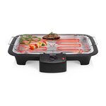 Tristar Barbecue électrique de table BQ-2813 38 x 22 cm 2000 W Noir