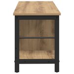 vidaXL Étagère Chêne artisanal 102 x 32 x 40 5 cm Bois d'ingénierie