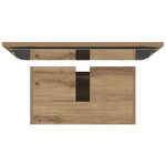 vidaXL Ensemble de meubles salle de bain 2 Pièces bois d'ingénierie