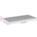 vidaXL Carreau de terrasse 6 Pièces Marron 60 x 30 cm WPC